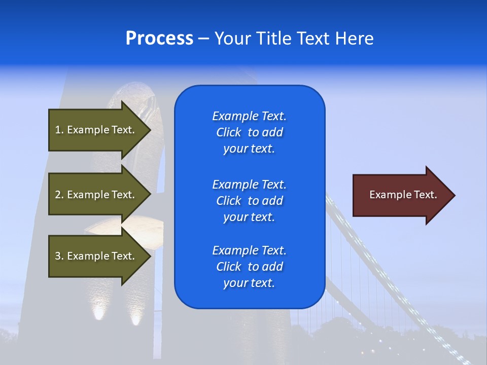 Clifton Suspension Bridge PowerPoint Template