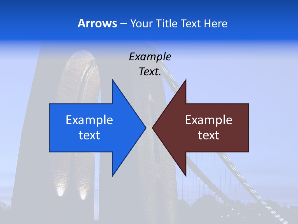 Clifton Suspension Bridge PowerPoint Template