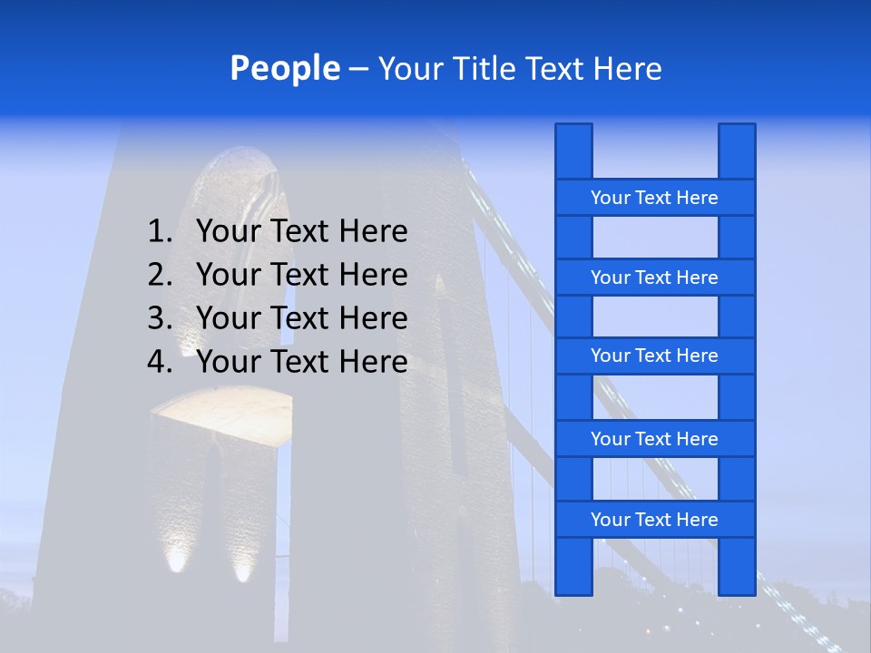 Clifton Suspension Bridge PowerPoint Template