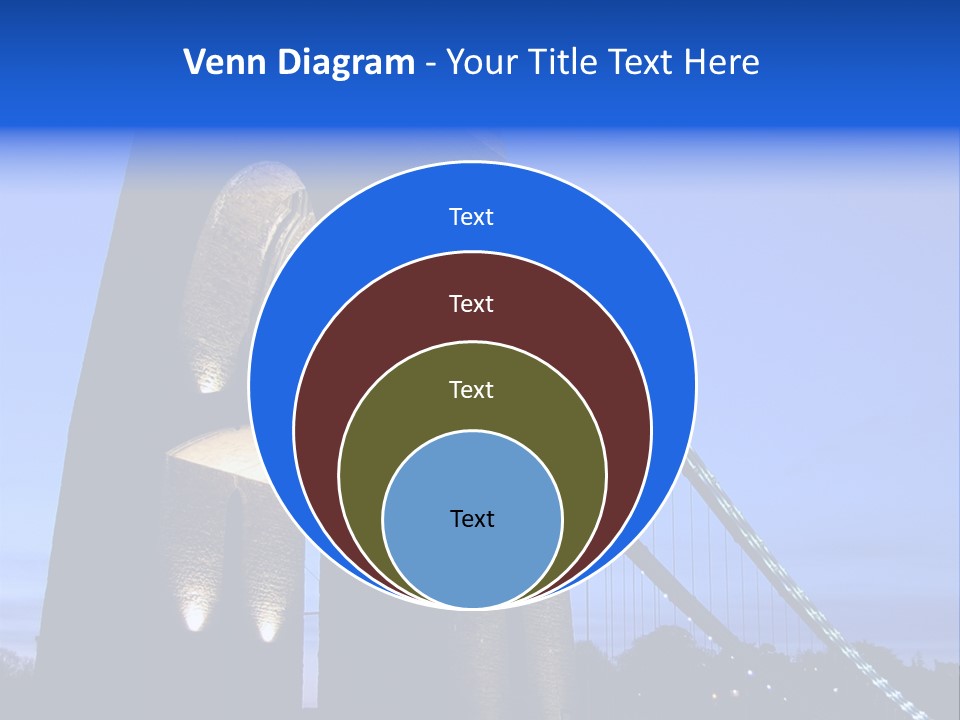 Clifton Suspension Bridge PowerPoint Template