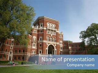 University Campus PowerPoint Template