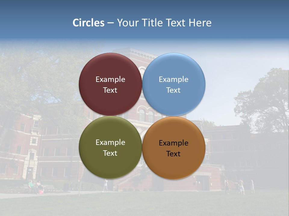 University Campus PowerPoint Template