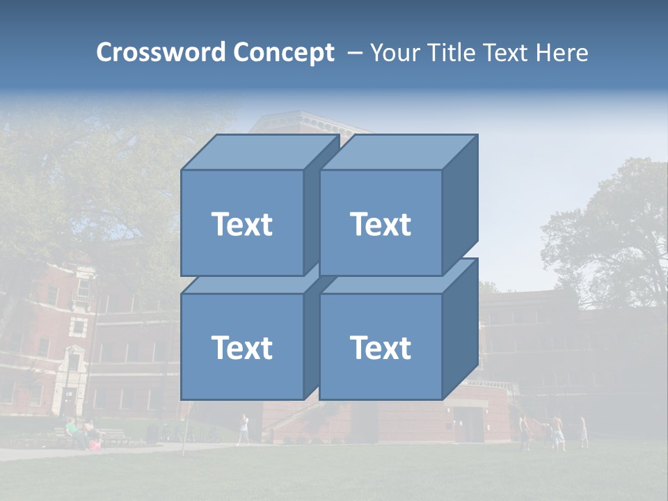 University Campus PowerPoint Template