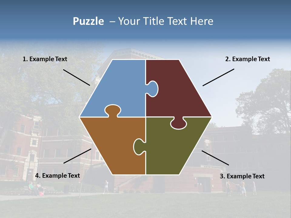 University Campus PowerPoint Template