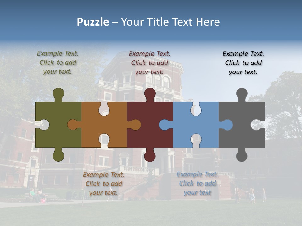 University Campus PowerPoint Template