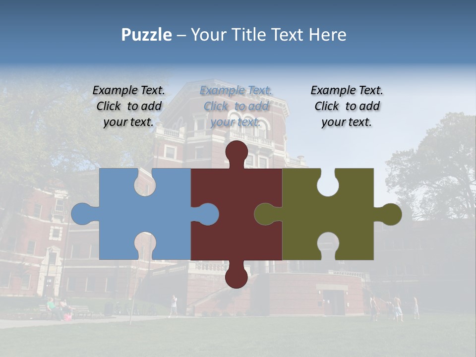 University Campus PowerPoint Template