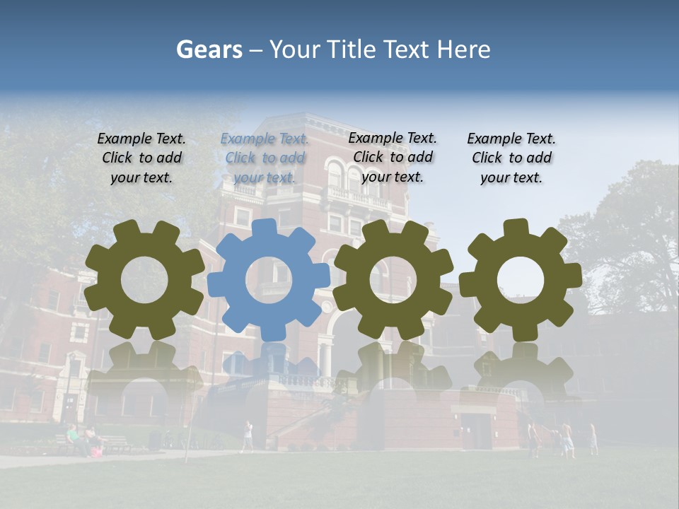 University Campus PowerPoint Template