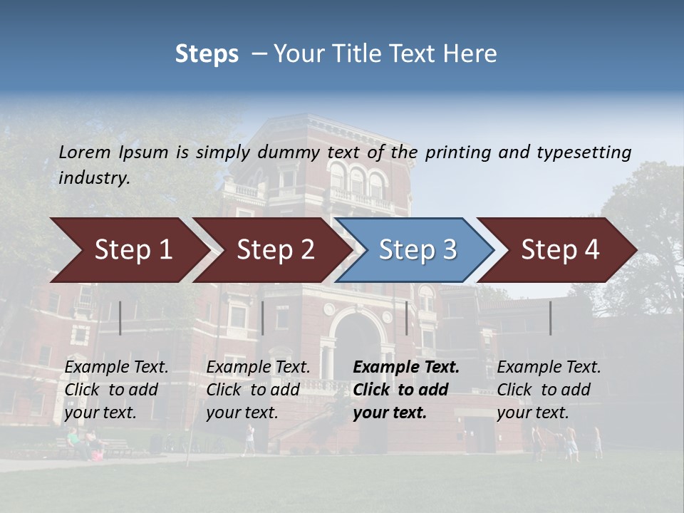 University Campus PowerPoint Template