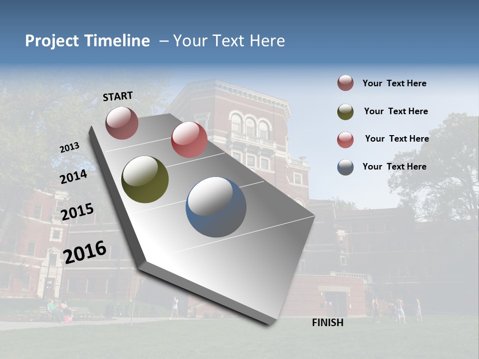 University Campus PowerPoint Template