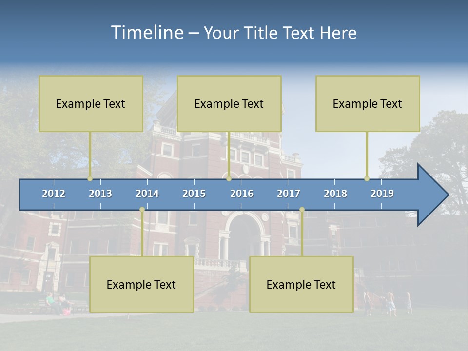 University Campus PowerPoint Template