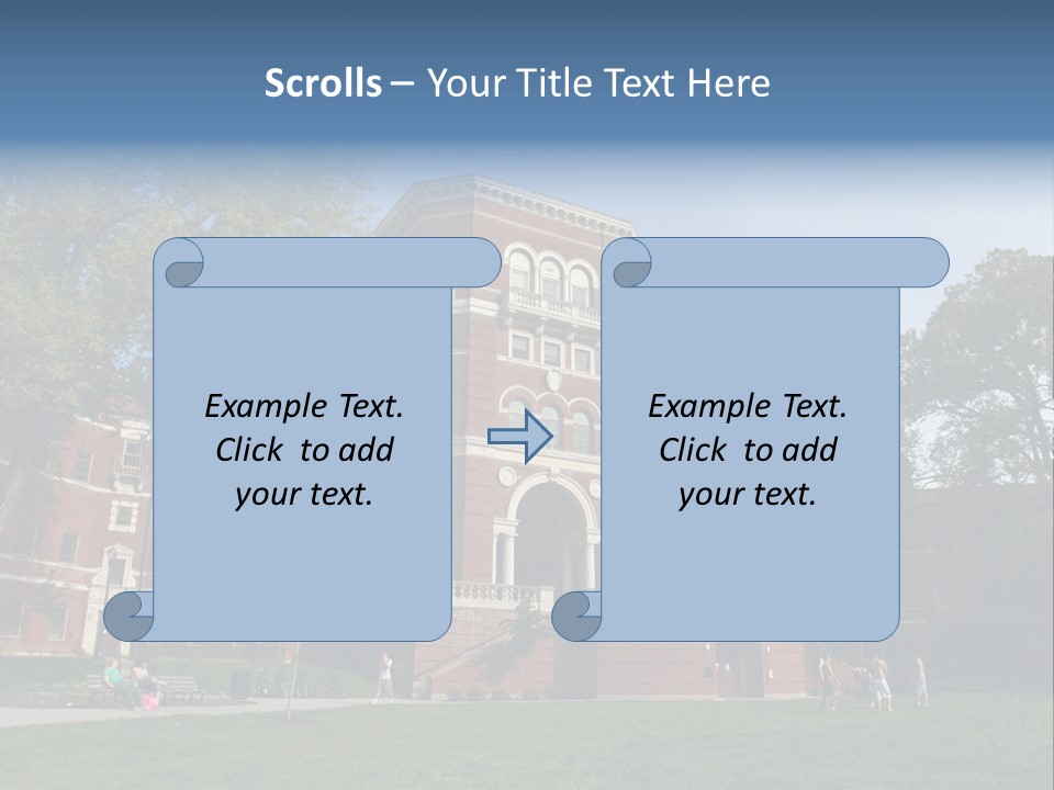 University Campus PowerPoint Template