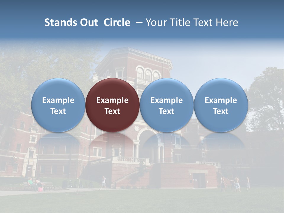 University Campus PowerPoint Template