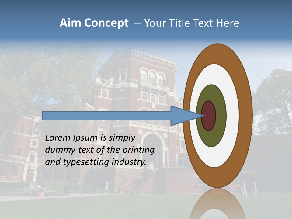 University Campus PowerPoint Template