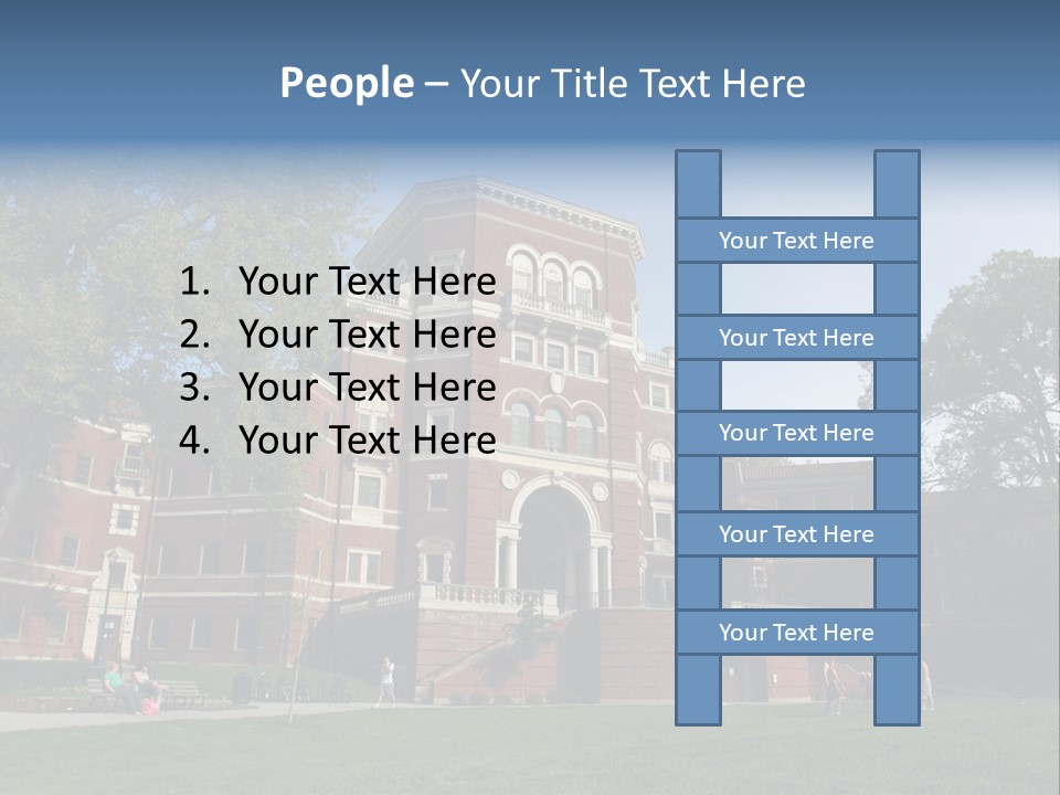 University Campus PowerPoint Template