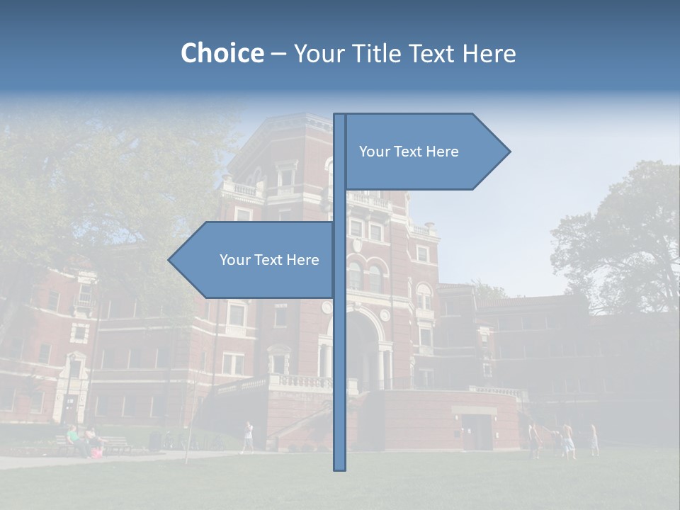 University Campus PowerPoint Template