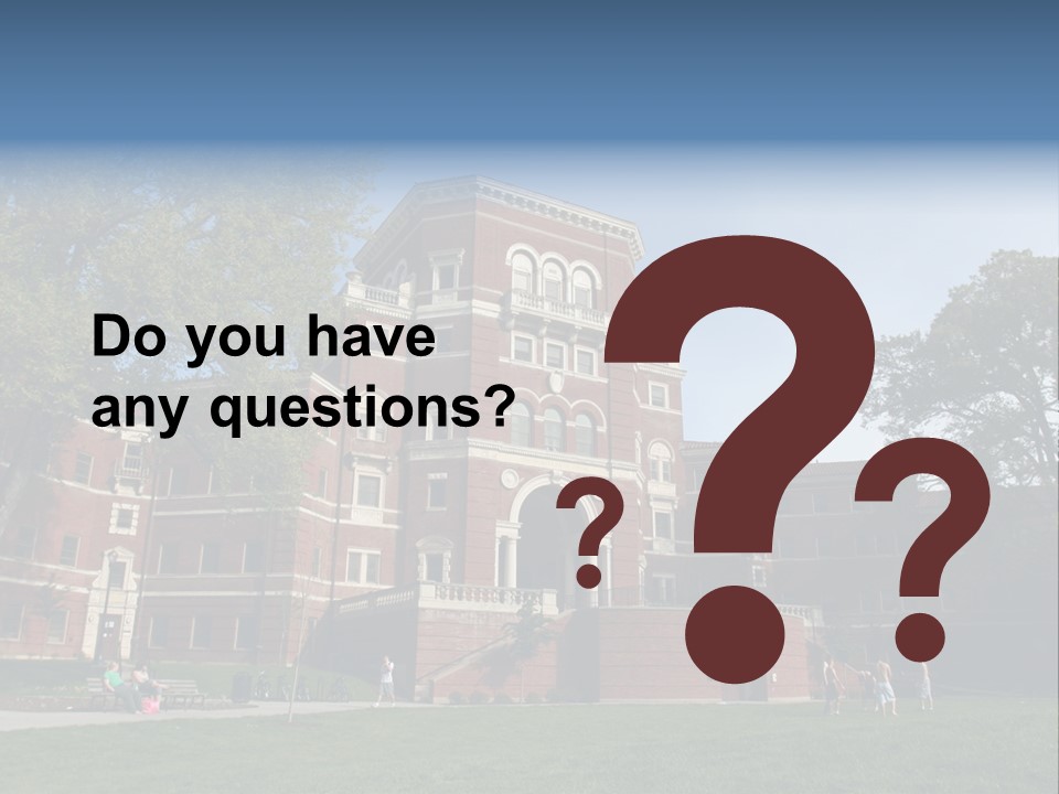 University Campus PowerPoint Template