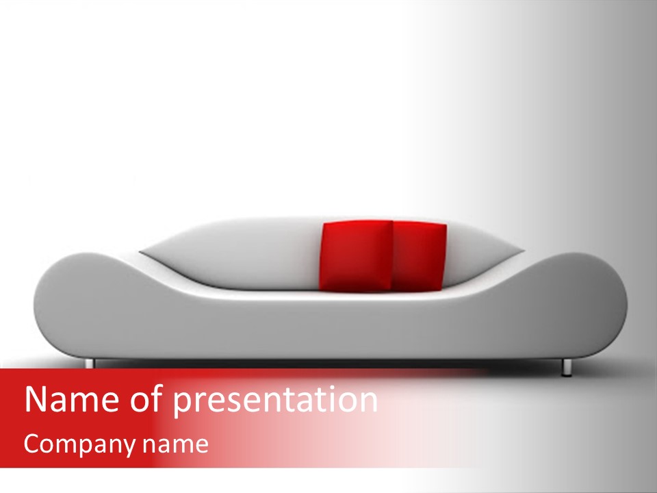 Sofa PowerPoint Template