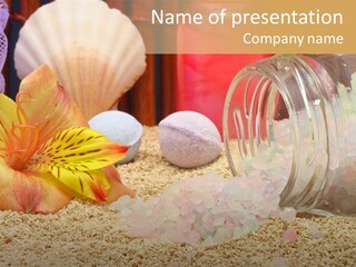 Bath Salts PowerPoint Template