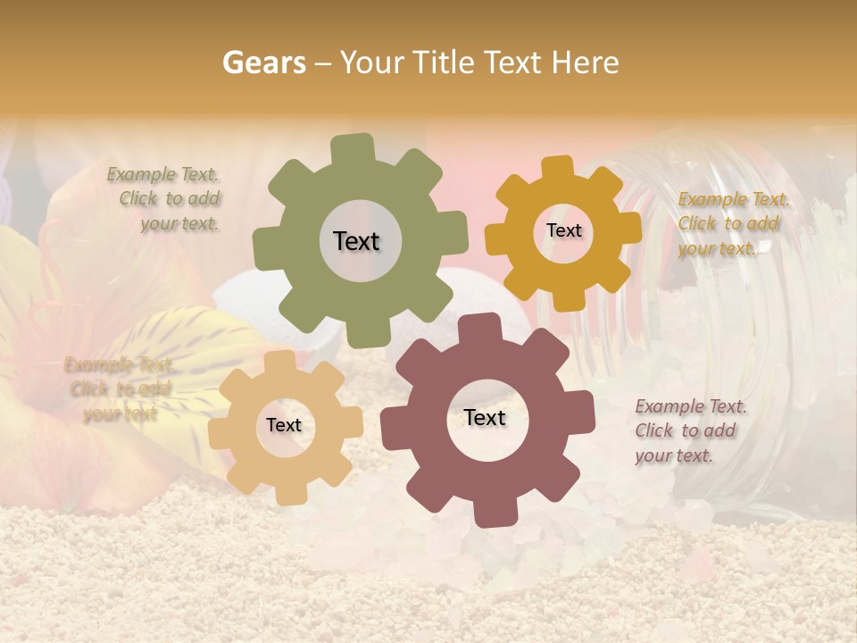 Bath Salts PowerPoint Template