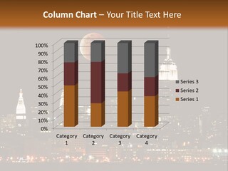 The New York City Skyline From The Liberty State Park PowerPoint Template