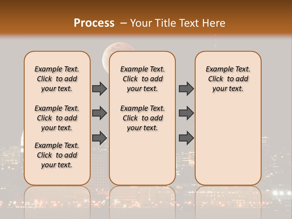 The New York City Skyline From The Liberty State Park PowerPoint Template
