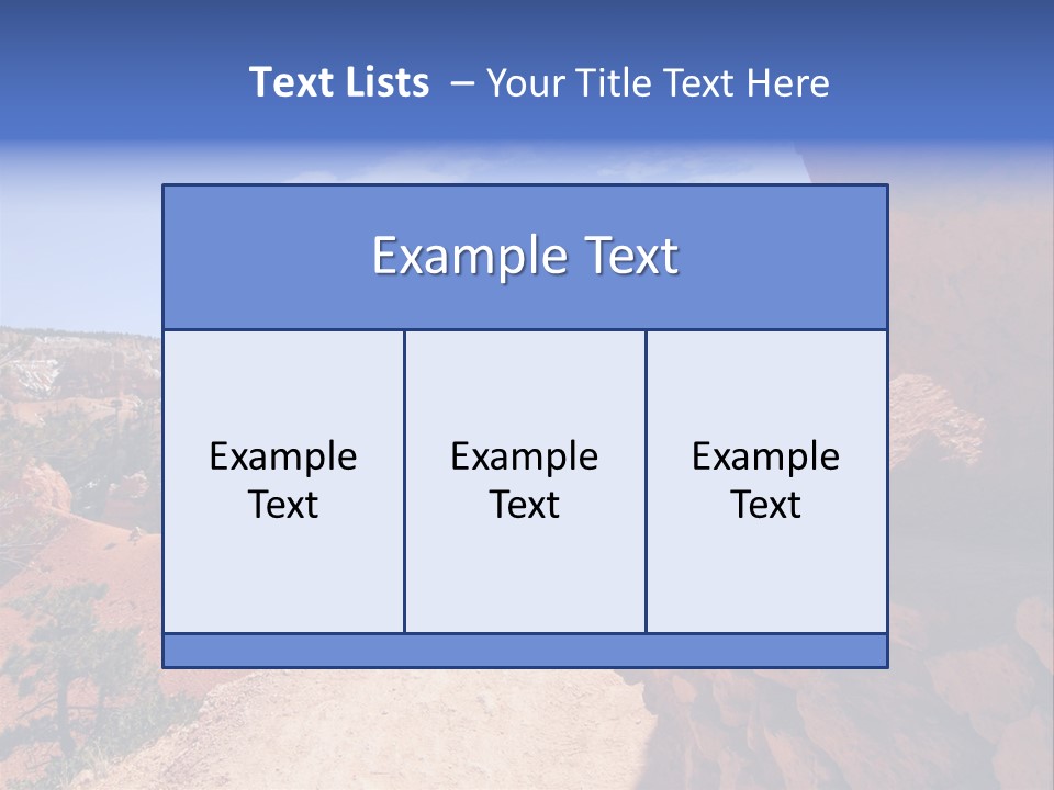 Hikers Looking At Landscape In Bryce Canyon National Park, Utah, Usa PowerPoint Template