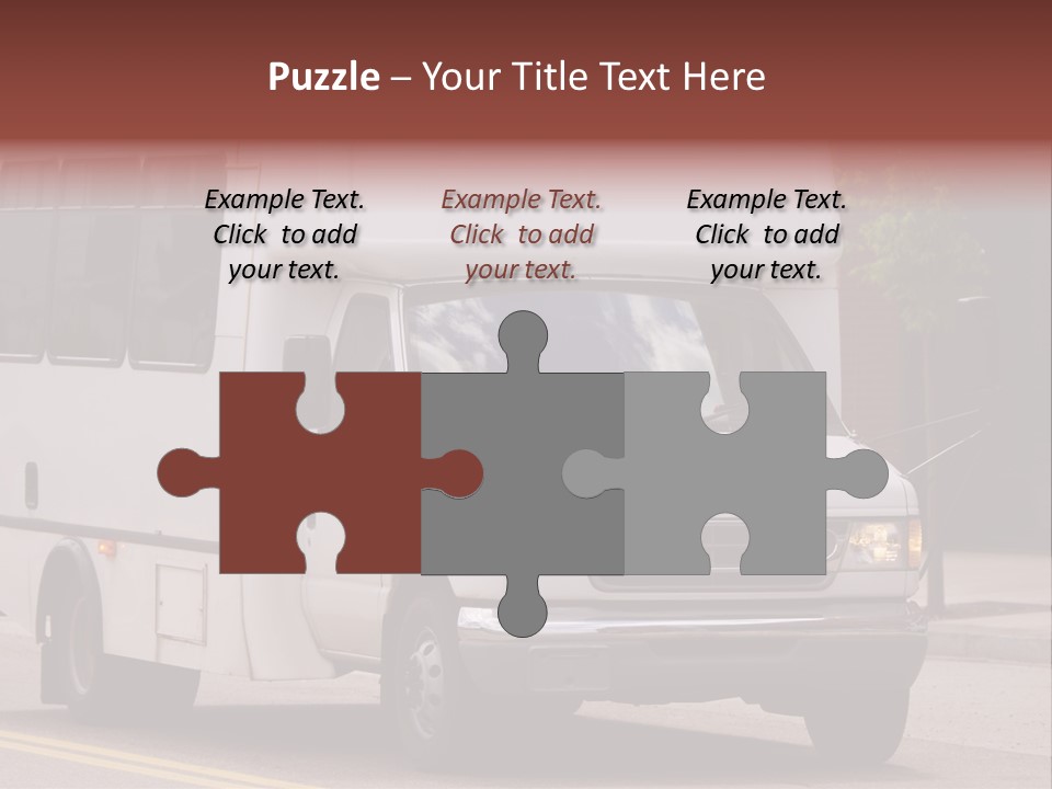 Shuttle Bus PowerPoint Template
