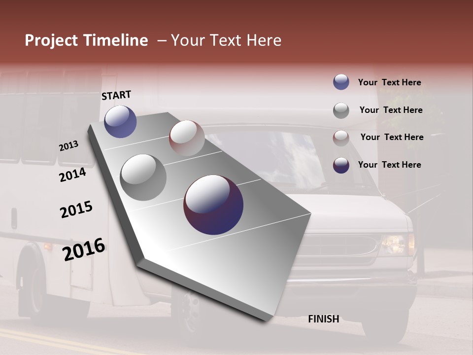 Shuttle Bus PowerPoint Template