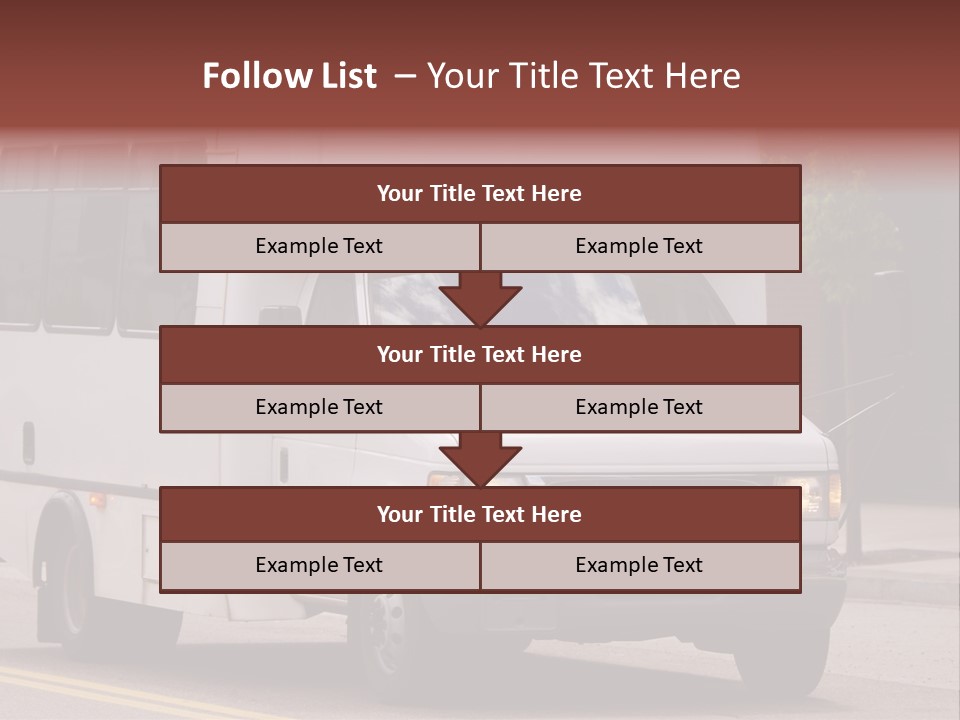 Shuttle Bus PowerPoint Template