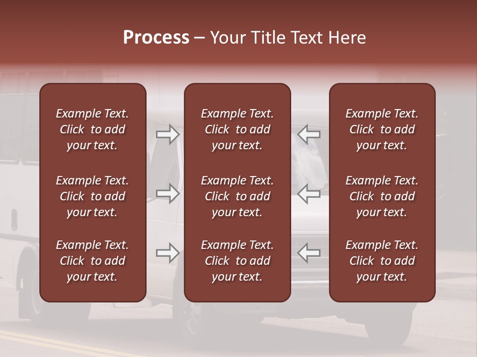 Shuttle Bus PowerPoint Template