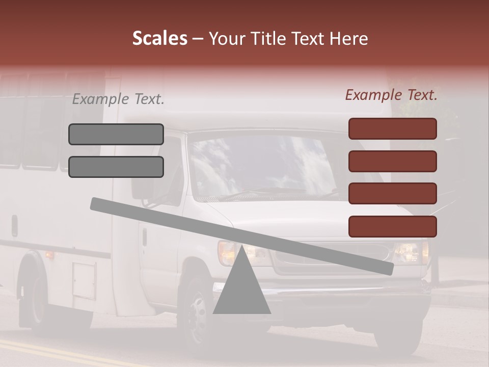 Shuttle Bus PowerPoint Template