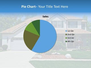 A Very Neat And Tidy Home In Suburbs Of Ohio PowerPoint Template