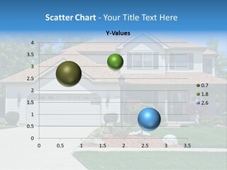 A Very Neat And Tidy Home In Suburbs Of Ohio PowerPoint Template