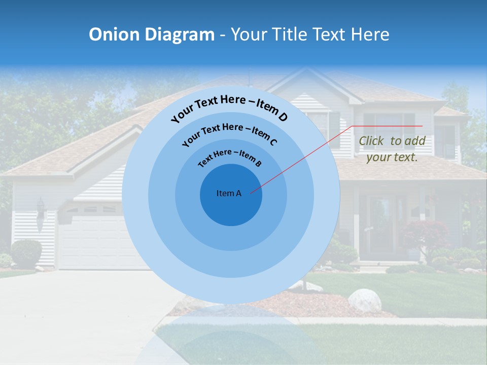 A Very Neat And Tidy Home In Suburbs Of Ohio PowerPoint Template
