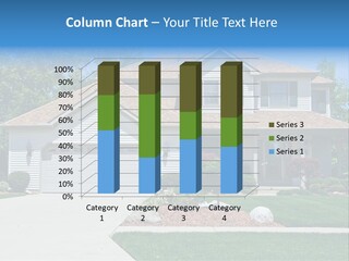 A Very Neat And Tidy Home In Suburbs Of Ohio PowerPoint Template