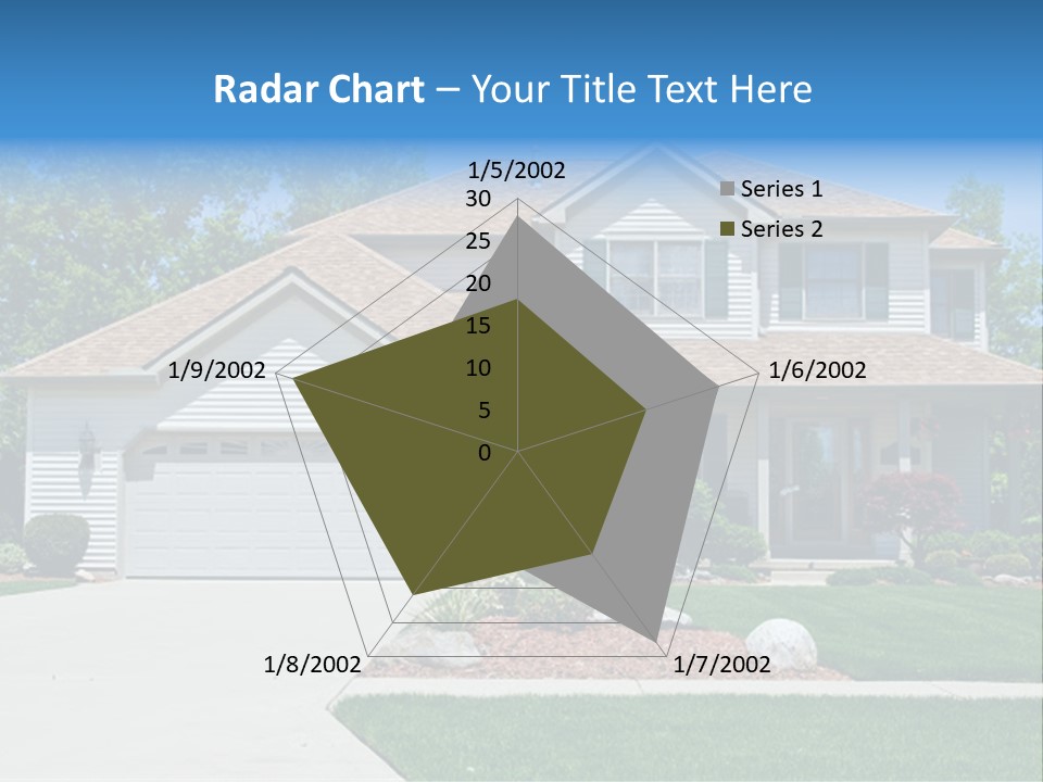 A Very Neat And Tidy Home In Suburbs Of Ohio PowerPoint Template