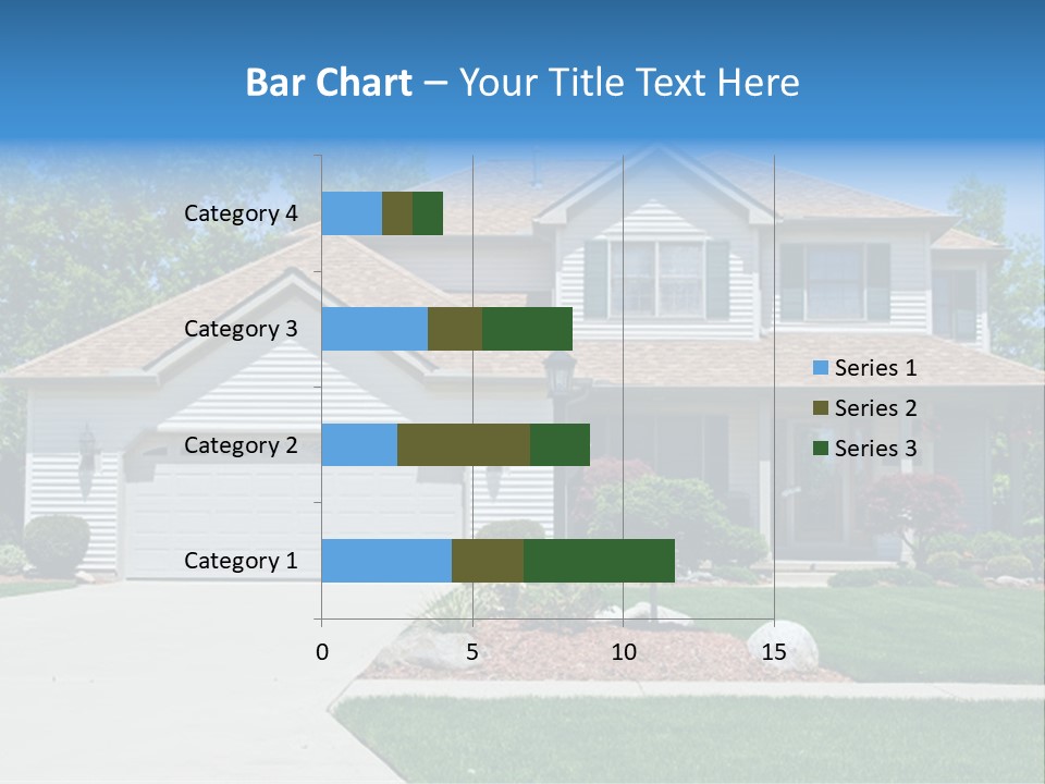 A Very Neat And Tidy Home In Suburbs Of Ohio PowerPoint Template