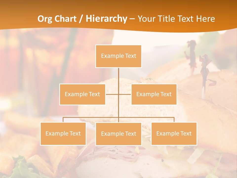 Grilled Chicken Cordon Bleu With Ham Sandwich At An Outdoor Cafe PowerPoint Template