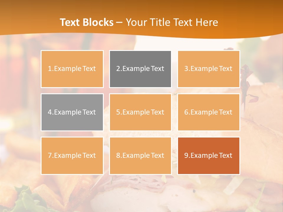 Grilled Chicken Cordon Bleu With Ham Sandwich At An Outdoor Cafe PowerPoint Template