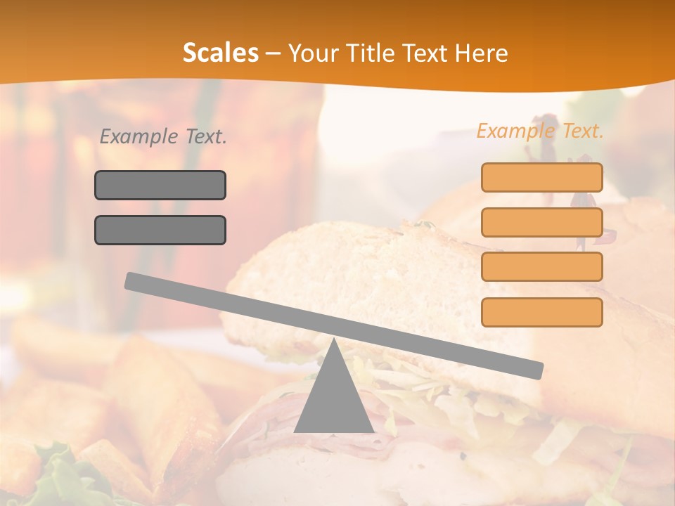Grilled Chicken Cordon Bleu With Ham Sandwich At An Outdoor Cafe PowerPoint Template
