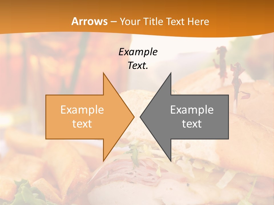 Grilled Chicken Cordon Bleu With Ham Sandwich At An Outdoor Cafe PowerPoint Template