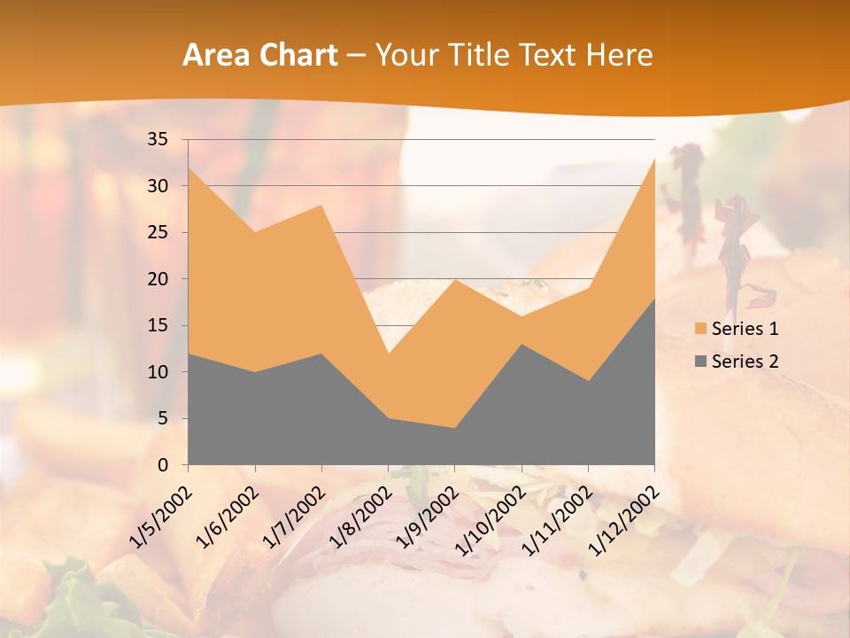 Grilled Chicken Cordon Bleu With Ham Sandwich At An Outdoor Cafe PowerPoint Template