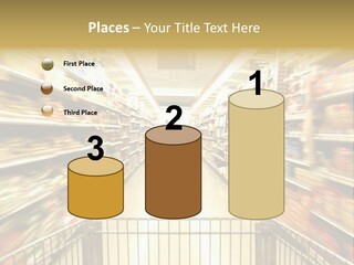 Supermarket Blur PowerPoint Template