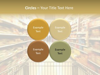 Supermarket Blur PowerPoint Template