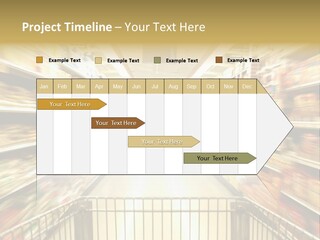 Supermarket Blur PowerPoint Template