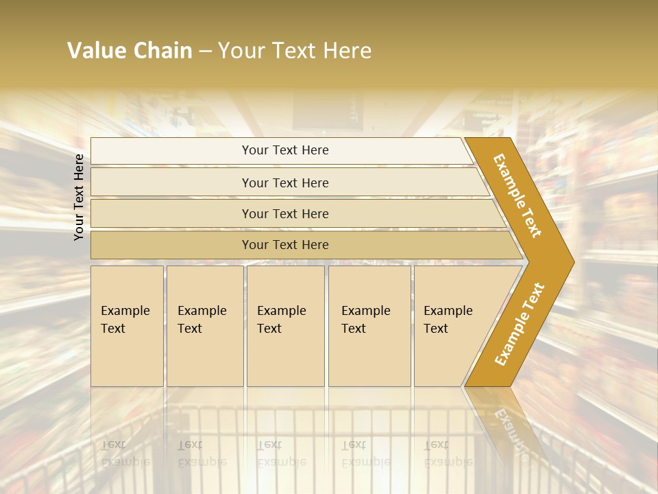 Supermarket Blur PowerPoint Template