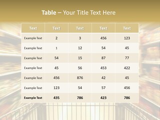 Supermarket Blur PowerPoint Template