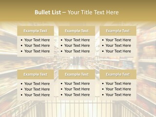 Supermarket Blur PowerPoint Template