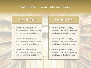Supermarket Blur PowerPoint Template