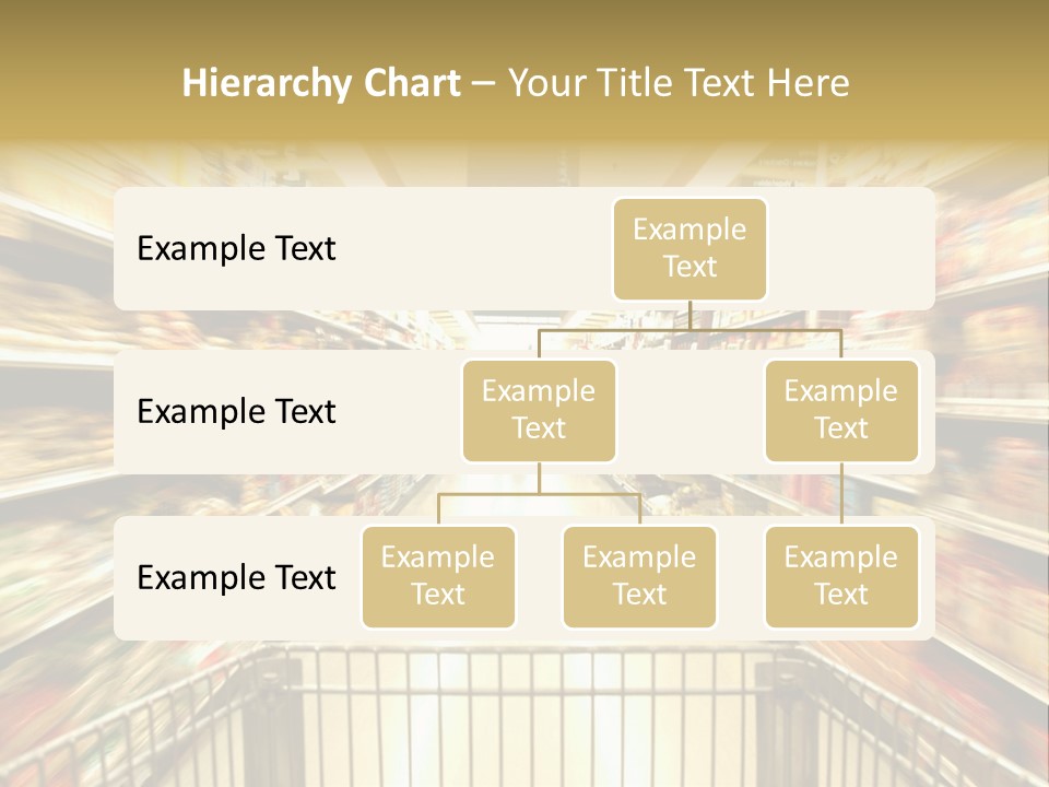 Supermarket Blur PowerPoint Template